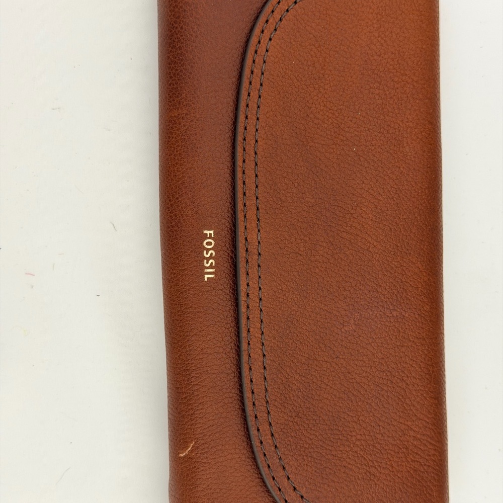 Fossil Tan Leather Wallet